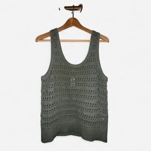 Old Navy Green Sleeveless Tank Top